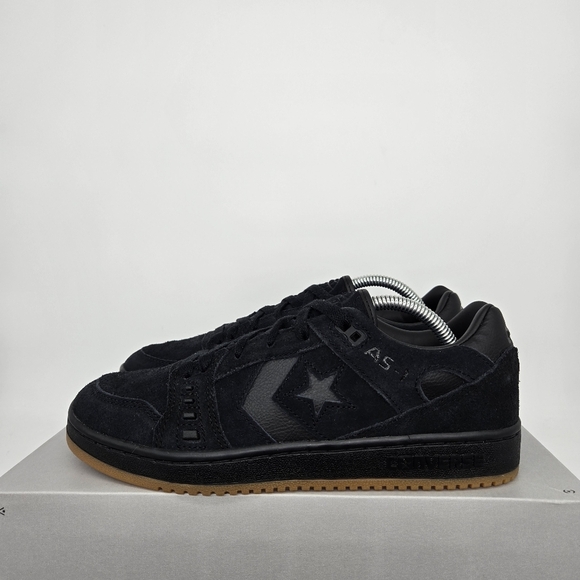 New Converse AS-1 Pro Black & Gum Skate Shoes Women's Size 9 - Picture 1 of 8